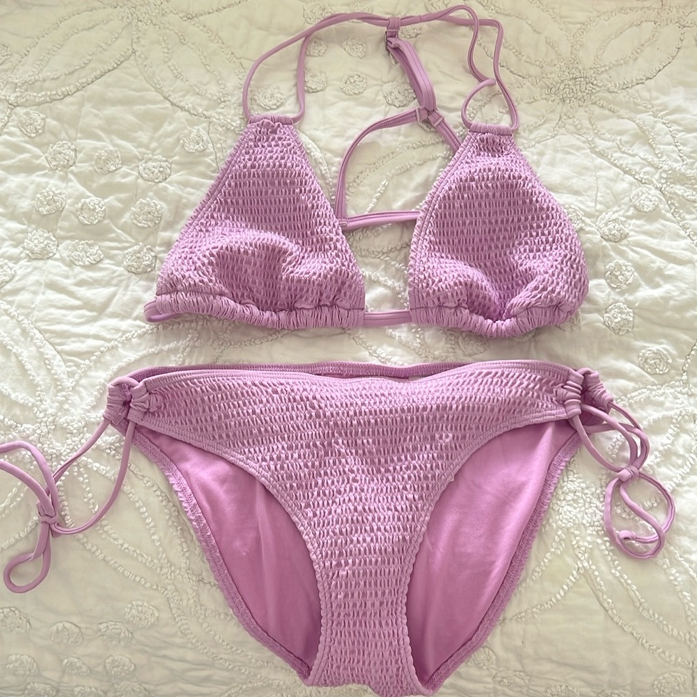 Light Purple Bikini Size M Abercrombie & Fitch